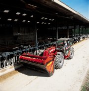 телескопический автопогрузчик MANITOU MLT 731 в работе